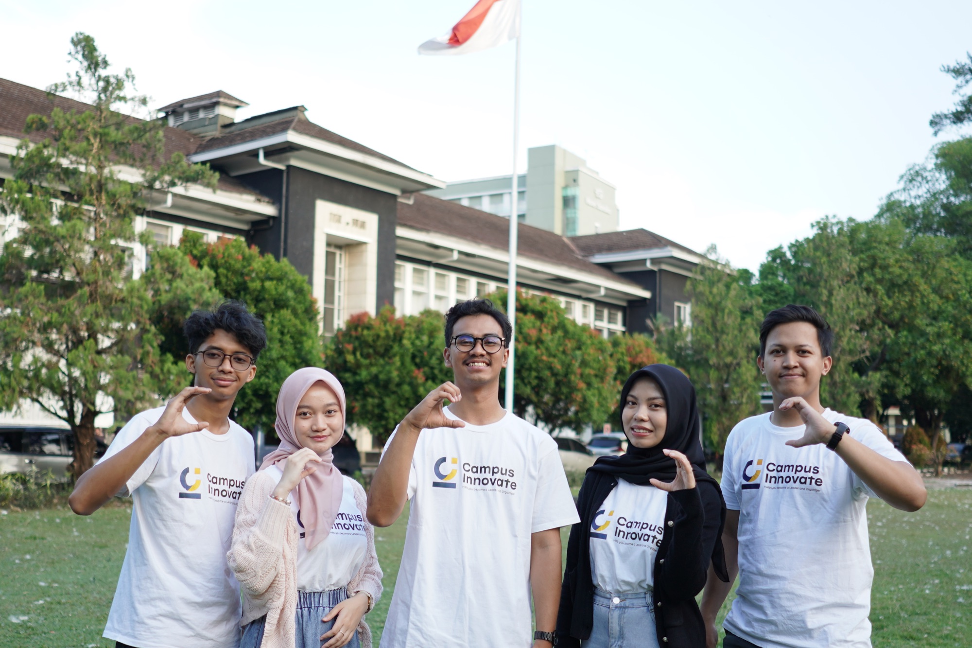 Campus Innovate team at a program event